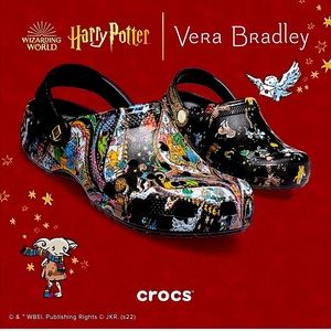 Crocs Harry Potter and Vera Bradley size M4/W/6